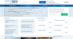 Desktop Screenshot of exportdosrn.cz